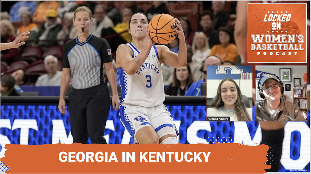 Georgia Amoore takes a shot for Kentucky